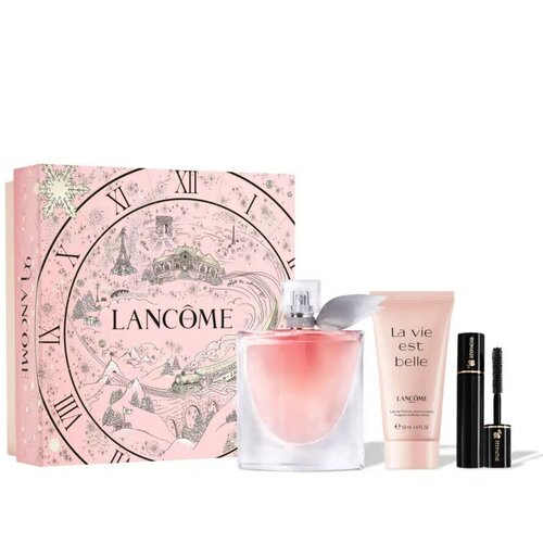 Lancôme Lancome La Vie Est Belle Gift Set ( EDP 100ml + BL 50ml + maskara ) Cene