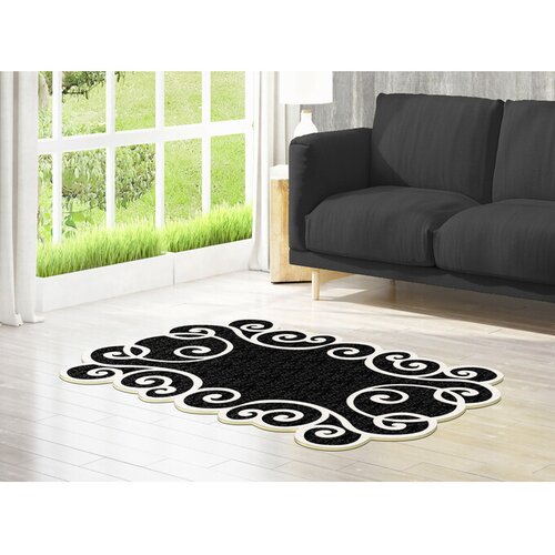 Conceptum Hypnose tepih 80x200cm crno-bijeli Cene