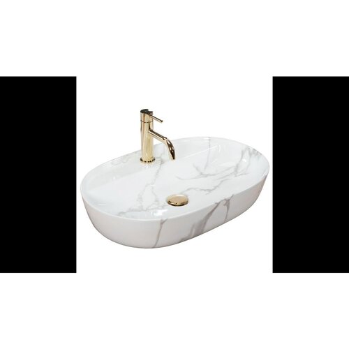 REA Bath Aura 61 umivalnik Marmo Shiny Slike