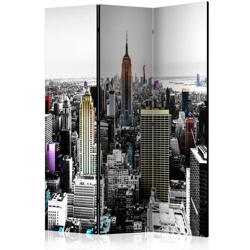  Paravan u 3 dijela - Iridescent skyscrapers [Room Dividers] 135x172 Cijene