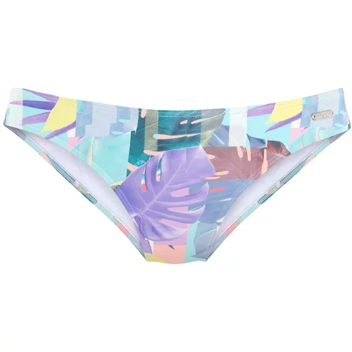 VENICE BEACH Bikini hlačke turkizna / rumena / lila