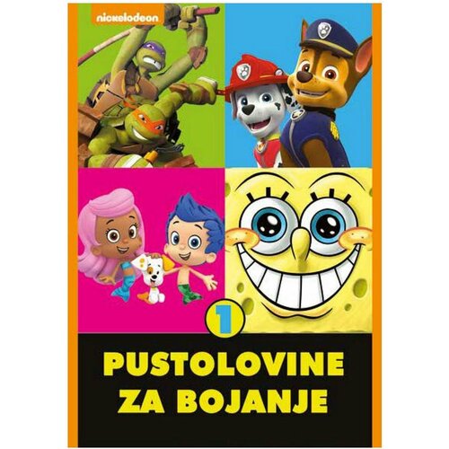 Odeon kids Pustolovine za bojanje Nickelodeon 1, Narandžasta Cijene