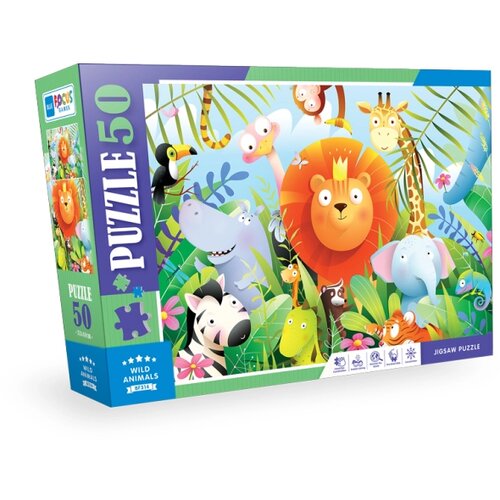 Puzzle 50 PCS WILD ANIMALS BF314 108/23142 Cene