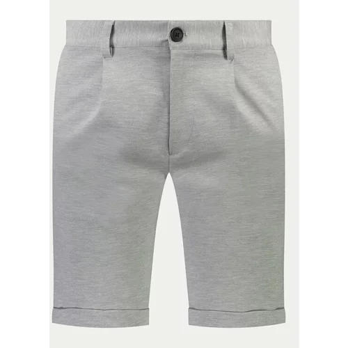 Lindbergh Kratke hlače iz tkanine 30-501024 Siva Regular Fit