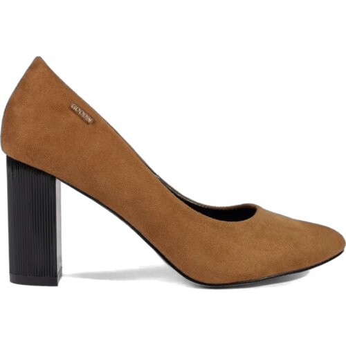 GOODIN Brown pumps on a heel Cene