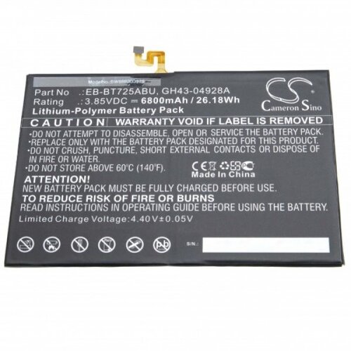VHBW Baterija za Samsung Galaxy Tab S5e / SM-T720 / SM-T725, 6800 mAh Cene