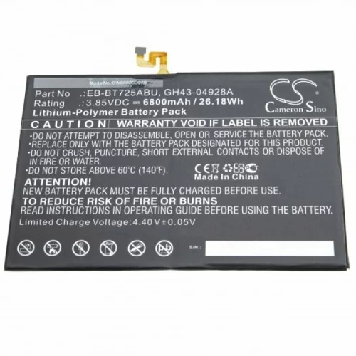 VHBW Baterija za Samsung Galaxy Tab S5e / SM-T720 / SM-T725, 6800 mAh
