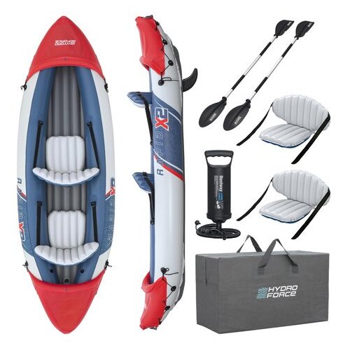 Bestway 65077 napuhujući kajak za 2 osobe &ndash; set s veslima, pumpom i sjedalima Cijene