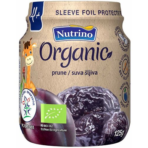 Nutrino organic pire suva šlljiva, 125 g Cene