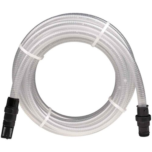 VidaXL Usisno crijevo s PVC priključcima prozirno 1&amp;quot; 10 m PVC Slike