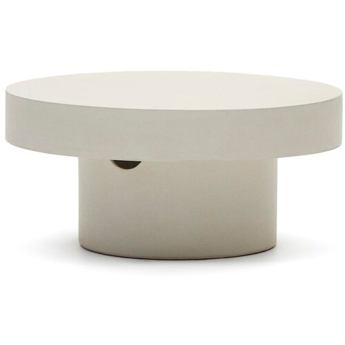 Kave Home Betonska okrogla vrtna mizica ø 66 cm Aiguablava – Kave Home Cene