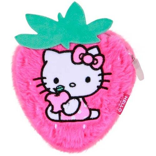 Hello Kitty Monedero pli&amp;scaron; Fresa Slike