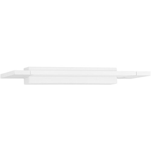 Nova Luce Mat bela aluminijasta LED stenska svetilka Livo &ndash; Cene