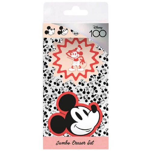 Grupo Erik Editores S. L. Mickey & Minnie - Gumice za brisanje set - Disney, Mickey 100th Anniversary Cene