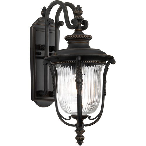 Elstead Lighting Elstead Luverne 1 srednja zunanja stenska svetilka, bronasta, IP44, E27, (22099890) Cene