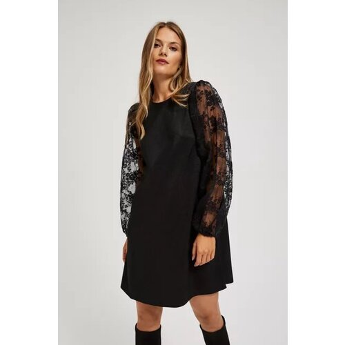 Moodo Dress with openwork sleeves Slike