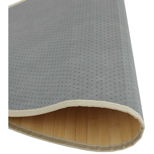  Okrugli tepih svijetlo-prirodni 60 cm bambus Slike