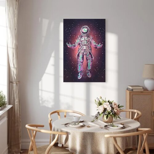  Slika - Lonely Traveler (1 Part) Vertical 40x60 Akustična Slike