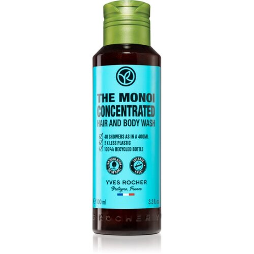 Yves Rocher Monoi gel za prhanje za telo in lase 100 ml Cene