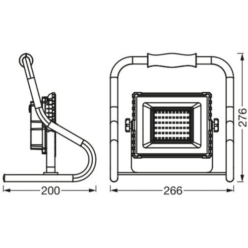 Ledvance LED REFLEKTOR PRENOSNI PUNJIVI 20W NW WORKLIGHT R ST Cene
