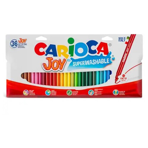 Carioca tanki flomasteri, set od 36 komada - Slike