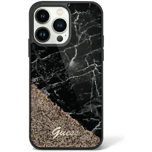 Guess za&amp;scaron;čitni ovitek Liquid Glitter Marble Iphone 14, (20844939) Slike