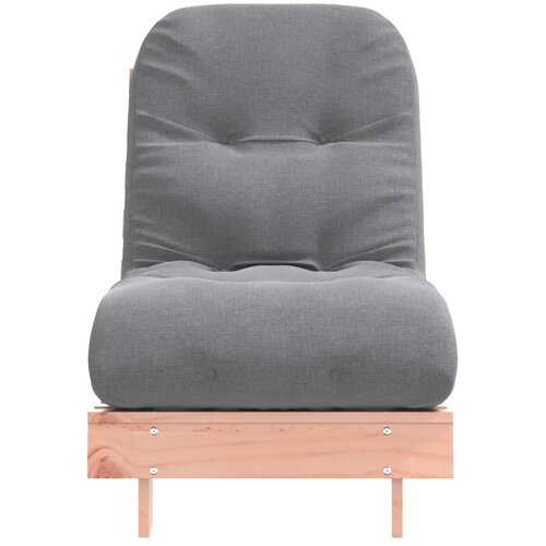  Futon na razvlačenje s madracem 60x206x11 cm masivna duglazija Slike