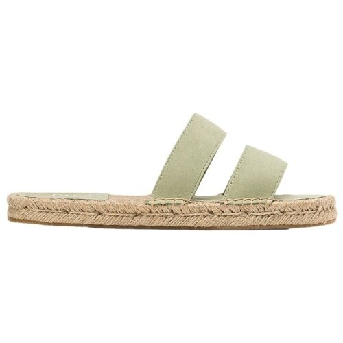PAEZ Sandali &amp;amp; Odprti čevlji Sandal Straps W - Vegan Suede Sage Zelena Slike