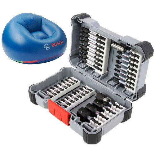 Bosch set bitova i nasadnih ključeva Impact Control, 36 delova + stolica na naduvavanje ( 2607017597 ) Slike