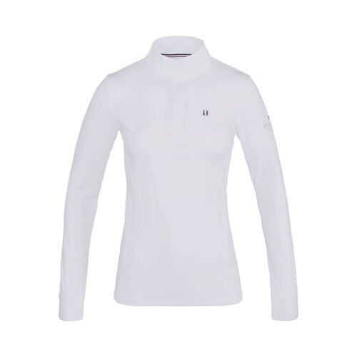 Kingsland Ženska tekmovalna majica z dolgimi rokavi "Classic" v beli barvi - XS Cene