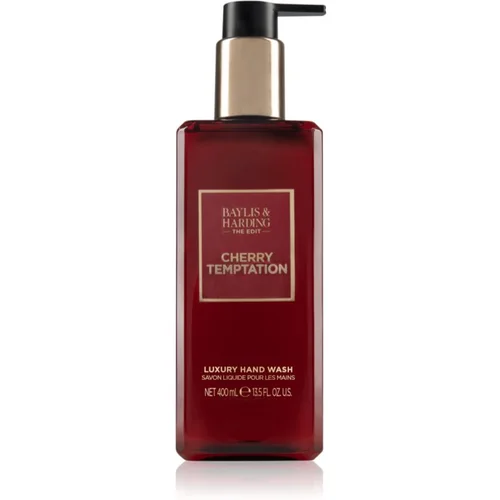 Baylis & Harding The Edit Cherry Temptation luksuzno tekoče milo Cherry, Jasmin & Sandalwood 400 ml