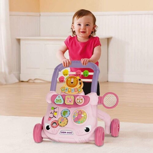 Muzička šetalica za bebe 591165 - roze Cene