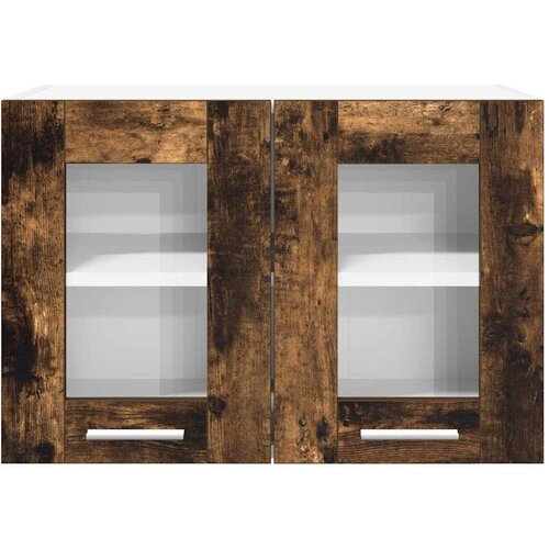  ormarić s pohranom 2 pcs Dimljeni hrast 60 x 31 x 40 cm Slike