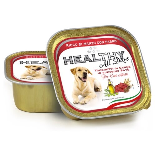 VBB kippy healthy all days pašteta za pse - govedina i spelta 150g Slike