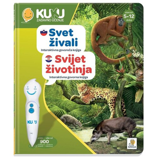 Kuku Interaktivna knjiga KUKU - Svijet životinja (bez olovke) Cijene