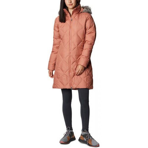 Columbia ICY HEIGHTS II MID LENGTH DOWN JACKET D&amp;aacute;msk&amp;aacute; zimn&amp;iacute; bunda, boja lososa, veličina Slike