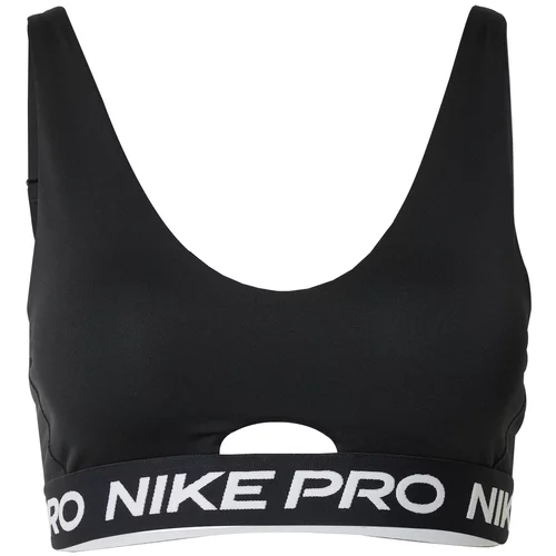 Nike Sportski grudnjak 'INDY' crna / bijela