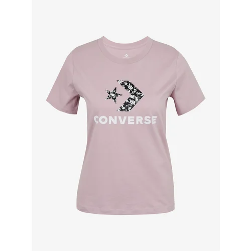 Converse Floral Star Chevron Grapphic T-shirt - Women