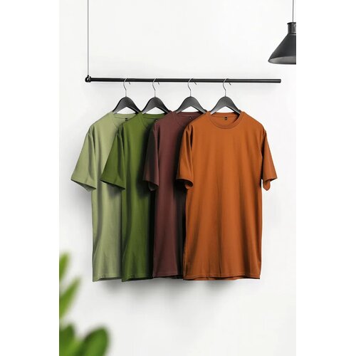 Trendyol Mu&amp;scaron;ki set majica Tmnss24Ts00262, Vi&amp;scaron;ebojni Slike