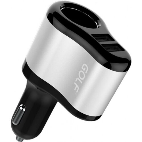 Golf auto punjač 2USB + utičnica GF-C14 Cene