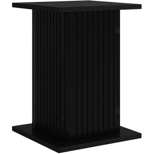  Stalak za biljke 2 pcs Crna 30 5 x 30 x 43 cm Konstruirano drvo - Crna 30 5 x 30 x 43 cm 2 Slike
