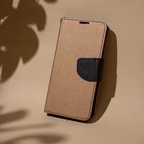 Mercury futrola bi fold  (fancy book) za iphone 15 pro (6.1) zlatna sa crnim Cene