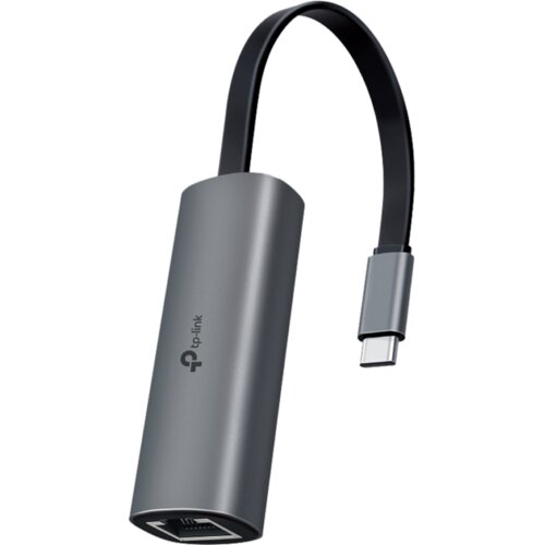 Tp-link USB 3.0 Type-C to 2.5 Gigabit Ethernet Network Adapter, 1xUSB 3.0 Type-C Connector, 1×2.5 Gigabit Ethernet Port, Foldable and Portable Design, Plug and Play in Windows(7/8/8.1/10/11), Mac OS X (10.9 and later), Linux OS, iOS, iPadOS, ChromeOS Cene