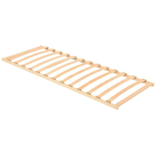 LEŽAJ s letvicama Smeđa 70 x 190 cm Čvrsto drvo bukve Cijene