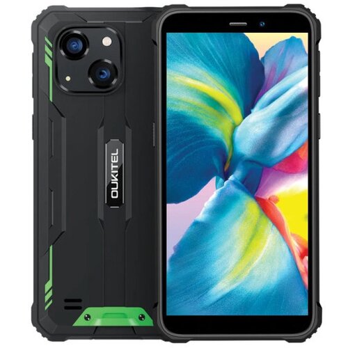 Oukitel WP32 pro black green rugged smartphone 6+18 GB/256GB/6300mAh/Android14 Slike