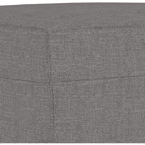  Klupa tamnosiva 70 x 35 x 41 cm od tkanine Slike