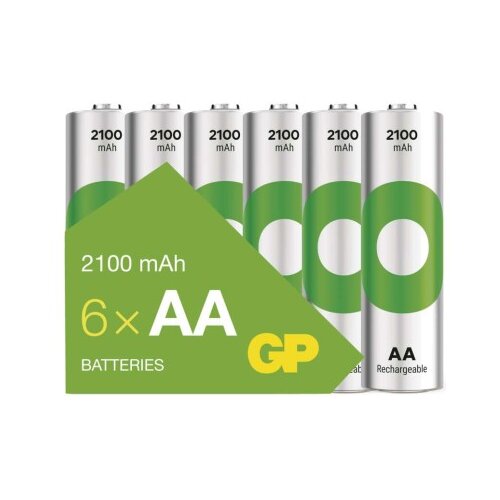  Polnilna baterija GP ReCyko 2100 mAh HR6 (AA) 6kos 6/1 Cene