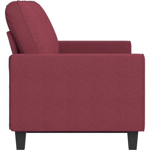  Trosjed od tkanine crvena boja vina 180 cm Slike