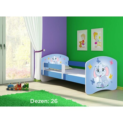 ACMA dečiji krevet ii 180x80 + dušek 6 cm BLUE26 Slike