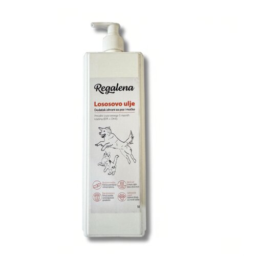 REGALENA Craftia Salmon Oil &amp;amp;#8211; Lososovo Ulje - 200 ml Slike